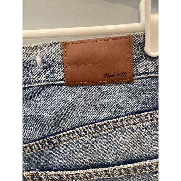 Madewell The Mom Jean Womens 28 Classic Preppy Light Wash Crop Denim Gorpcore - Picture 7 of 11